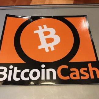 Bitcoin Cash sticker